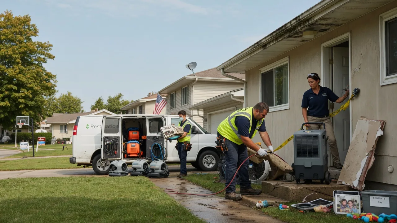 Water Damage Restoration in Osgood, IN near me